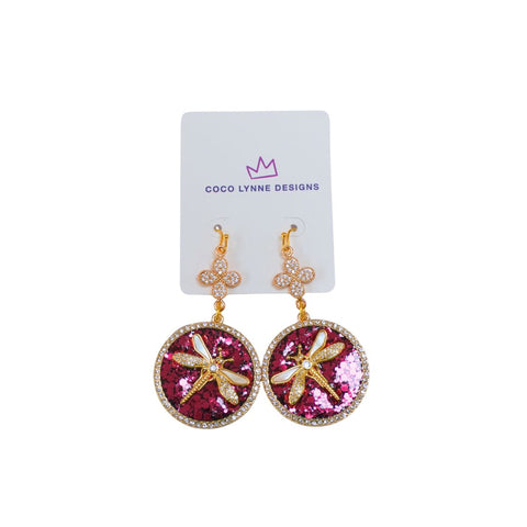 Dragonfly Dazzler Earrings