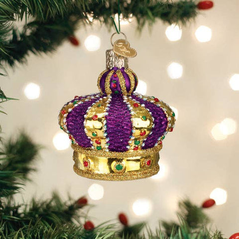 Crown of Royalty Glass Ornament - 318 Art & Frame