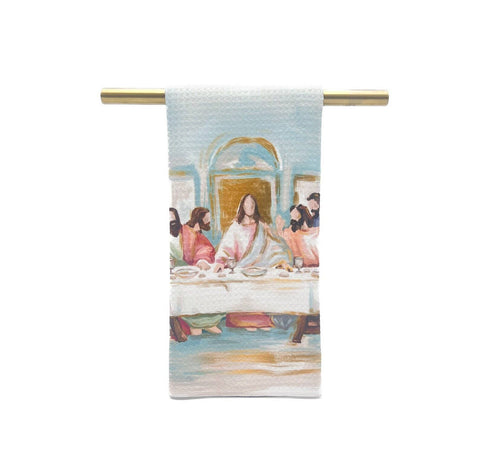 Lord's Supper Tea Towel