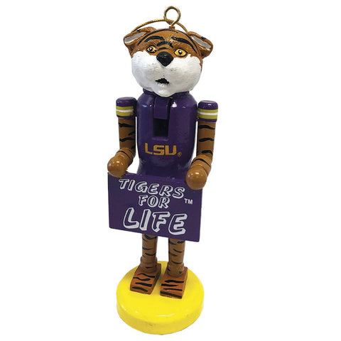 LSU for Life Nutcracker Ornament