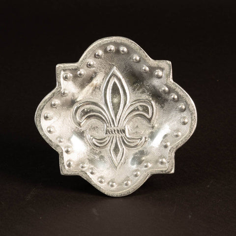 Fleur De Lis Texture Dish