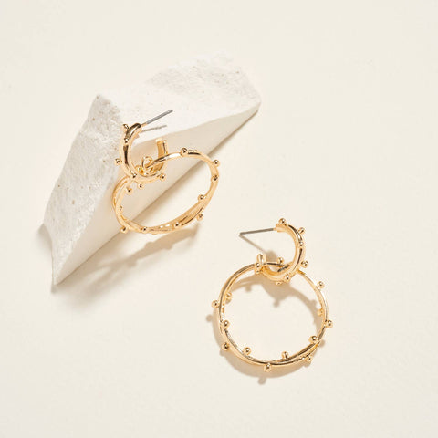 Classic Metal Hoop Earrings - 318 Art & Frame