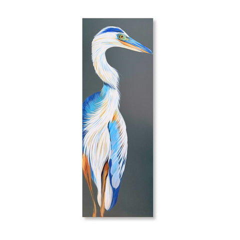 Stillwater Heron I 12x36 - 318 Art & Frame