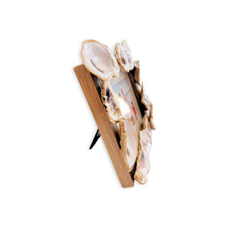 Gilded Oyster Picture Frame- 4x6