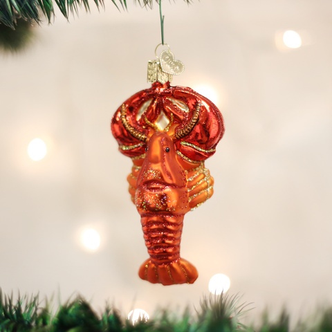 Lobster Glass Ornament - 318 Art & Frame