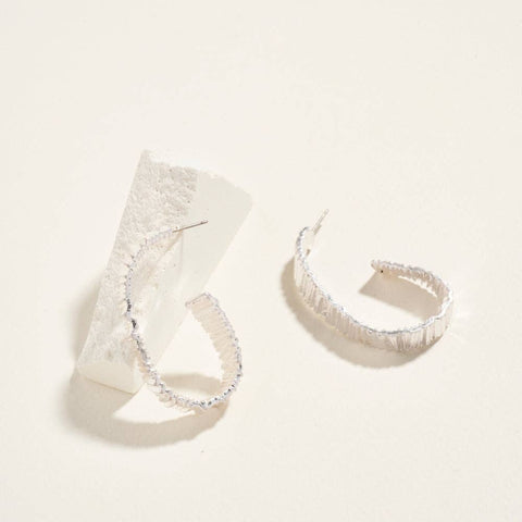 Twisted Ruffle Bar Earrings - 318 Art & Frame