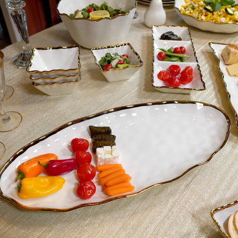 Regency Gold Oval Fish Platter - 318 Art & Frame