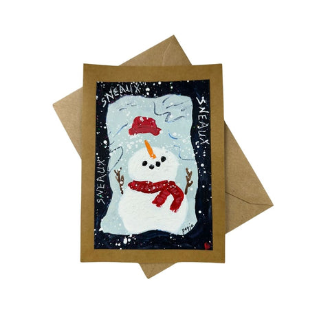 Snowman Card 5x7