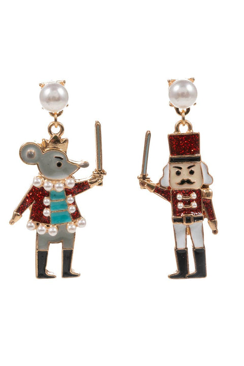 Nutcracker and Mouse King Earrings - 318 Art & Frame
