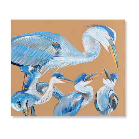 Nesting Season 36x36 - 318 Art & Frame