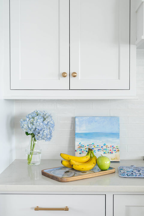 Oyster Rectagular Wooden Serving Tray