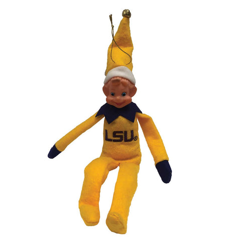 LSU Elf Ornament