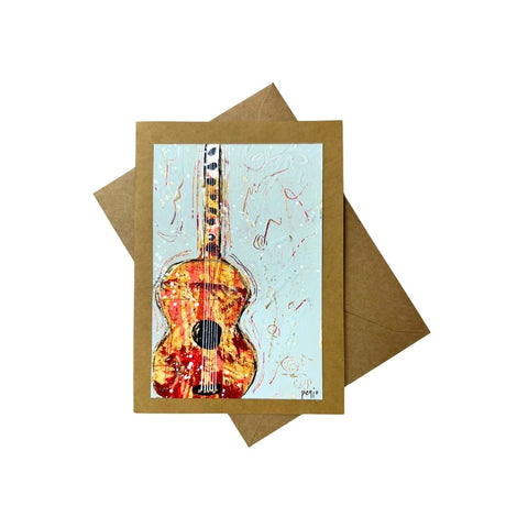 Guitar Card 5x7