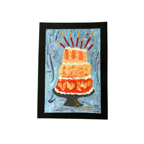 Birthday Cake Card 5x7