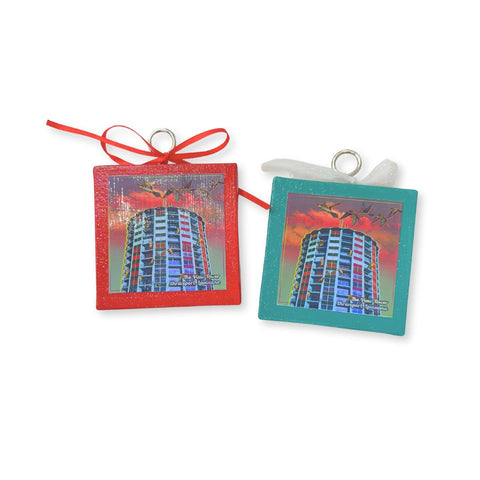 The View Tower Ornament