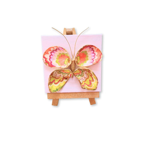 Oyster Butterfly on Easel - 318 Art & Frame