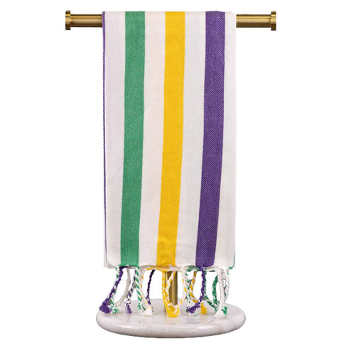 Krewe Jacquard Hand Towel