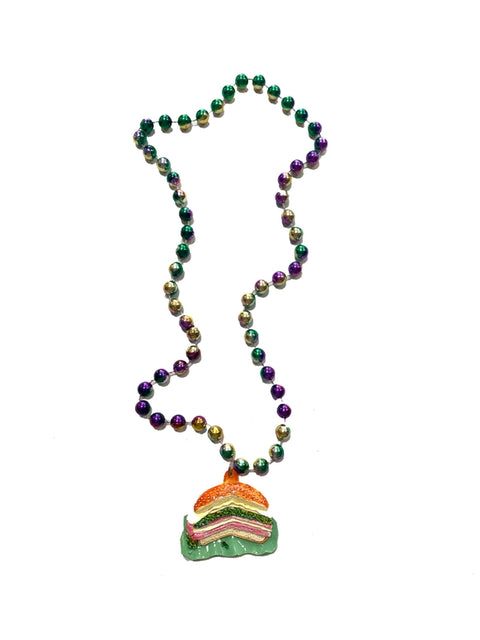 Muffuletta Medallion Beads