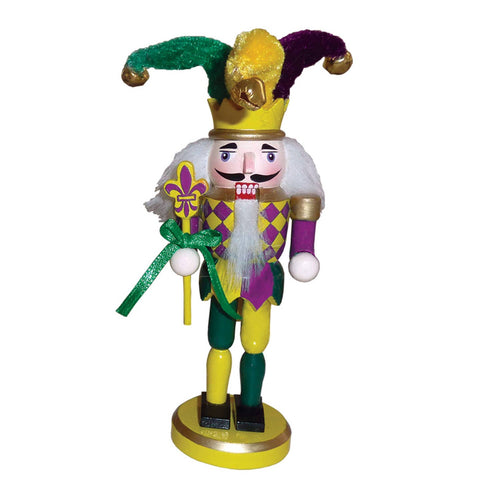 Mardi Gras Nutcracker Ornament