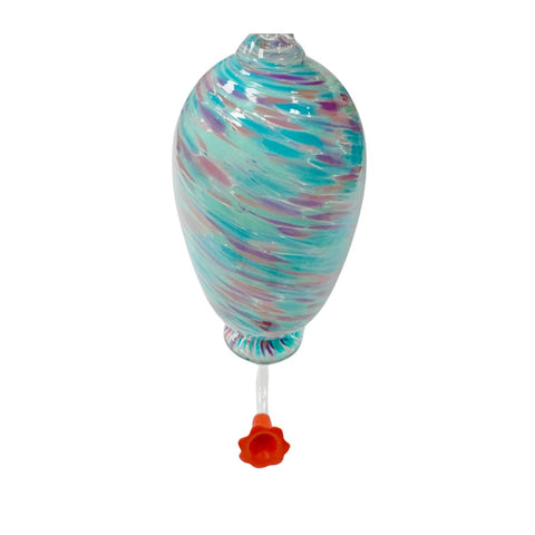 Blown Glass Hummingbird Feeders