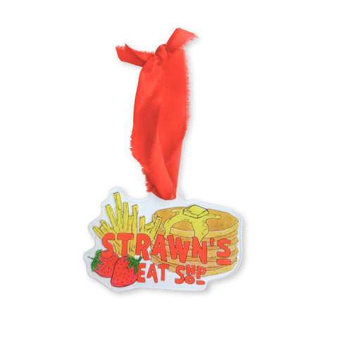 Strawn's Eat Shop Acrylic Ornament