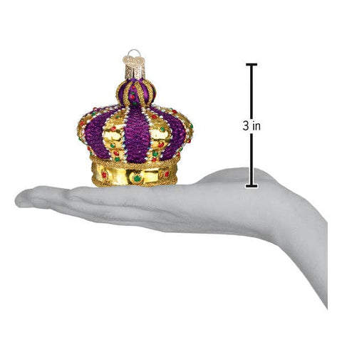 Crown of Royalty Glass Ornament - 318 Art & Frame