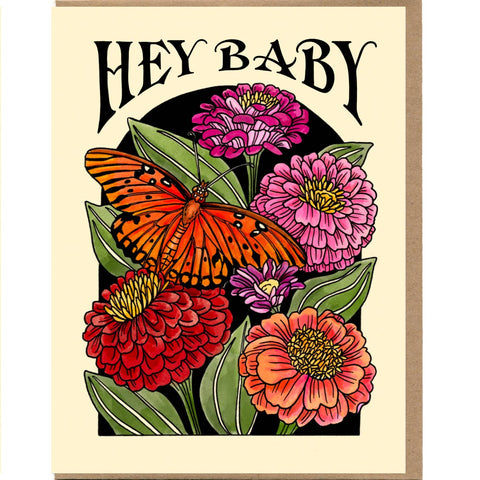 Hey Baby- Greeting Card