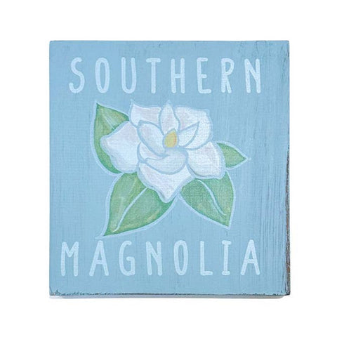 Southern Magnolia Wood Sign