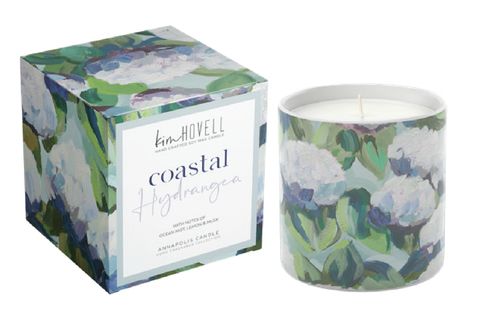 Coastal Hydrangea Boxed Candle