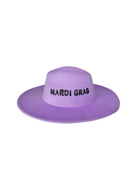 Mardi Gras Branded Hat