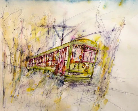 "Street Car" Art Print 8x10