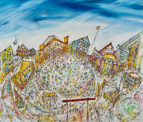 "Jazz Fest" Art Print 8x10