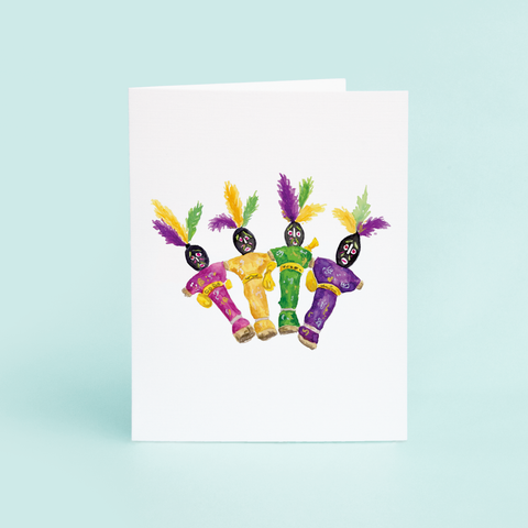 Voodoo Dolls Notecard
