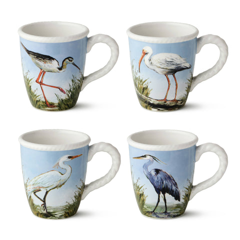 Coastal Birds Mug 14 oz