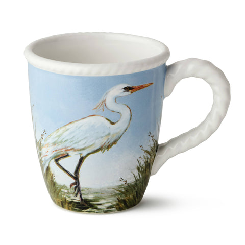 Coastal Birds Mug 14 oz