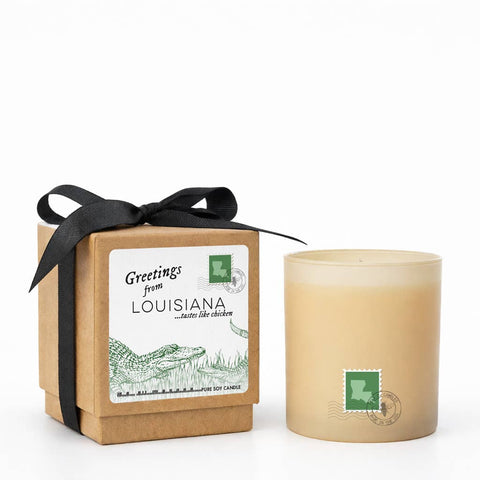 Greetings From Louisiana “Tastes Like Chicken” Candle