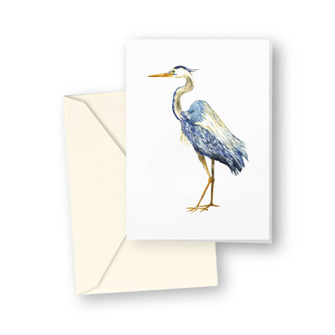 Blue Heron Enclosure Cards | Pack of 4