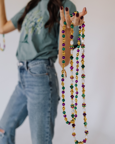Mardi Gras Bead Tree T-Shirt