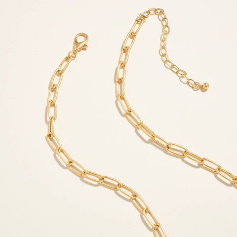 Oval Pendant Chain Necklace - 318 Art & Frame