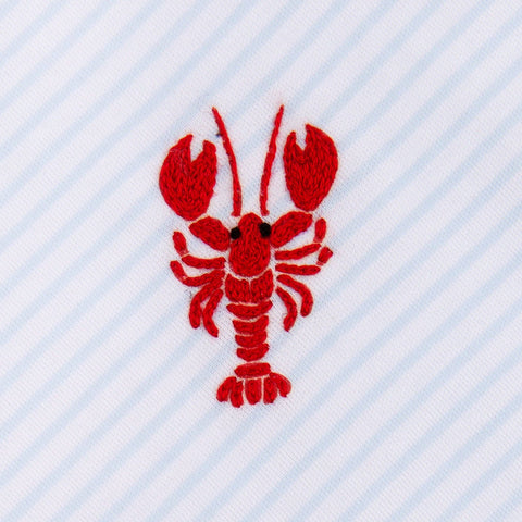Lil' Snappers Footie - Crawfish Red - 318 Art & Frame