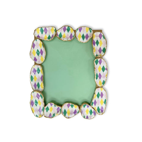 Mardi Gras Oyster Picture Frame- 8x10
