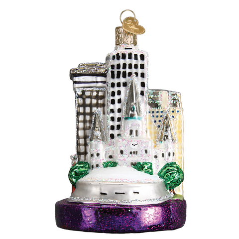 New Orleans Glass Ornament - 318 Art & Frame