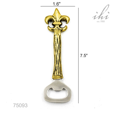 Golden Fleur de Lis Bottle Opener