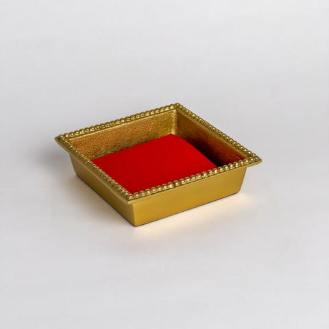 Gilded Cocktail Napkin Box