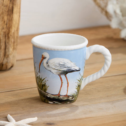Coastal Birds Mug 14 oz