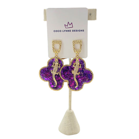 Louisiana Saturday Night Earrings