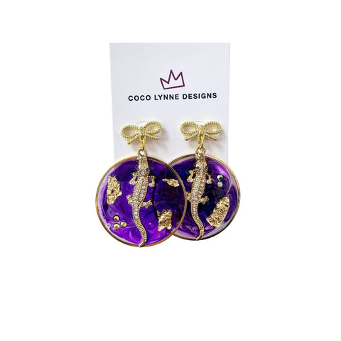 Louisiana Saturday Night Earrings