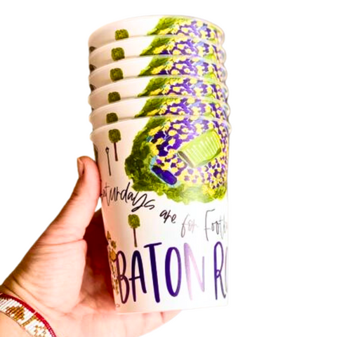 Baton Rouge Reusable Party Cups