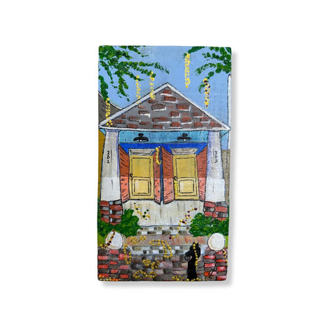 "Bedazzled Double Shot" 5.5" x 9.875"