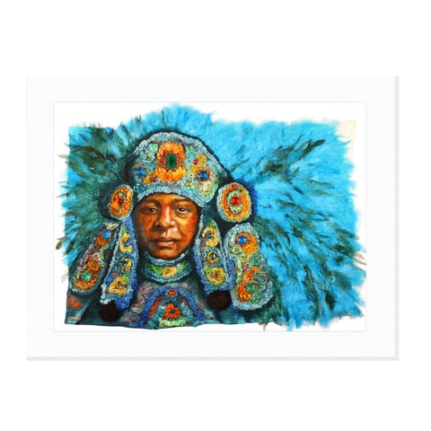 "Big Chief" Limited Edition Matted Giclée Print